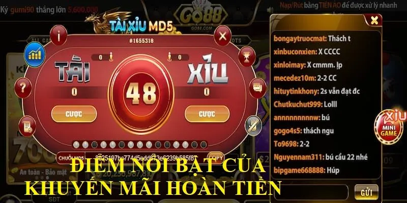 Những điểm nổi bật của chương trình độc quyền hoàn trả tiền mỗi ngày 1.5% 